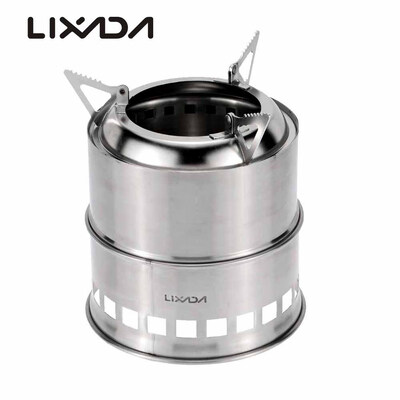 Lixada Portable Stainless Steel Lightweight Wood Stove Alcohol Stove Burner Outdoor Cooking Picnic BBQ Camping
Lixada Portable Stainless Steel Lightweight Wood Stove Alcohol Stove Burner Outdoor Cooking Picnic BBQ Camping