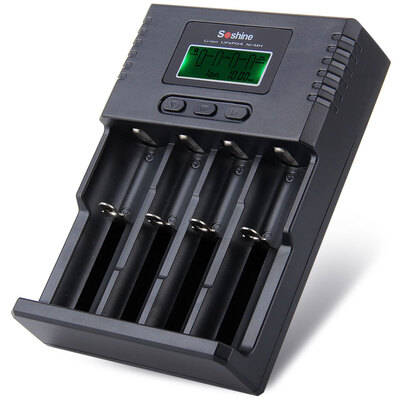 Soshine H4 Li-ion NiCd NiMh LCD Digital Intelligent 4-Slot Battery Charger with EU Adapter - 100 - 240V
Soshine H4 Li-ion NiCd NiMh LCD Digital Intelligent 4-Slot Battery Charger with EU Adapter - 100 - 240V