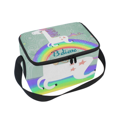 Lunch Box Insulated Lunch Bag Large Cooler Cute Unicorn In The Rainbow Tote Bagfor Kids Men Women
Lunch Box Insulated Lunch Bag Large Cooler Cute Unicorn In The Rainbow Tote Bagfor Kids Men Women
