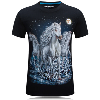 New Fashion WomensMens T-shirt O-Neck Short Sleeved 3D Print Funny Horse Cotton Casual Tees Tops Plus Size 6XL
New Fashion WomensMens T-shirt O-Neck Short Sleeved 3D Print Funny Horse Cotton Casual Tees Tops Plus Size 6XL