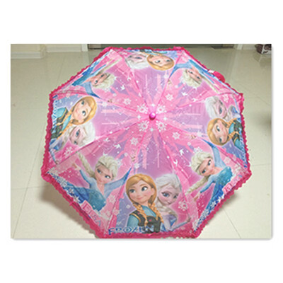 2018 new ice romance childrens lace foldable curved handle umbrella primary school umbrella
2018 new ice romance childrens lace foldable curved handle umbrella primary school umbrella