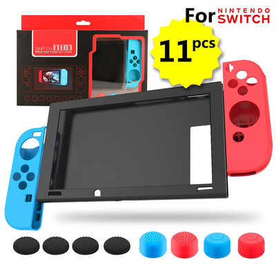 Yoteen for Nintendo Switch Silicone Case Joy-Con Rubber Case 8 Thumb Caps Joystick Cover 11 in 1 Set
Yoteen for Nintendo Switch Silicone Case Joy-Con Rubber Case 8 Thumb Caps Joystick Cover 11 in 1 Set