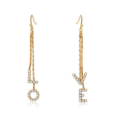 Fashion Alloy Embedded Crystal Tassel Drop Earrings Ear Studs Pendant Earrings for Women Jewelry
Fashion Alloy Embedded Crystal Tassel Drop Earrings Ear Studs Pendant Earrings for Women Jewelry