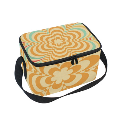 ALAZA Insulated Lunch Box Magical Flower Stripe Lunch Bag for Men Women Portable Tote Bag Cooler Bag
ALAZA Insulated Lunch Box Magical Flower Stripe Lunch Bag for Men Women Portable Tote Bag Cooler Bag