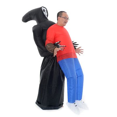 Adults Ghost Inflatable Costume Prop Blow Up Inflatable Fancy Dress for Halloween Carnival Cosplay Party Stage Performance
Adults Ghost Inflatable Costume Prop Blow Up Inflatable Fancy Dress for Halloween Carnival Cosplay Party Stage Performance