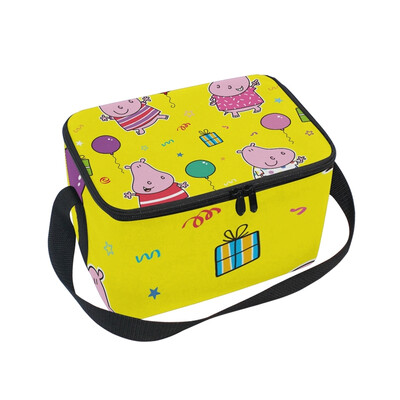 ALAZA Insulated Lunch Box Cute Hippo Lunch Bag for Men Women Portable Tote Bag Cooler Bag
ALAZA Insulated Lunch Box Cute Hippo Lunch Bag for Men Women Portable Tote Bag Cooler Bag