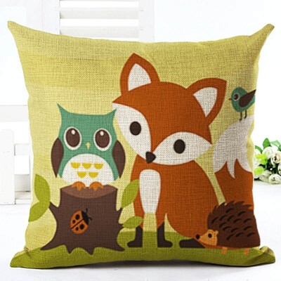 Christmas Nordic Pillowcase lovely animal fox Decorative Cotton Linen Throw Pillow cover Cojines almofada
Christmas Nordic Pillowcase lovely animal fox Decorative Cotton Linen Throw Pillow cover Cojines almofada