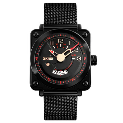 SKMEI Fashion Stainless Steel Quartz Men Watches 3ATM Water-resistant Casual Man Wristwatch Male Relogio Musculino Date
SKMEI Fashion Stainless Steel Quartz Men Watches 3ATM Water-resistant Casual Man Wristwatch Male Relogio Musculino Date