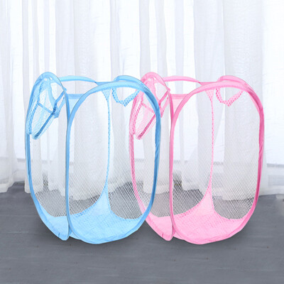 Adding goods hamper creative home life daily necessities folding fine mesh color net hamper storage basket storage basket random color WG-1282
Adding goods hamper creative home life daily necessities folding fine mesh color net hamper storage basket storage basket random color WG-1282