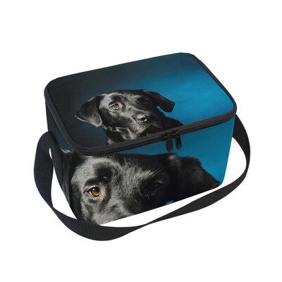 ALAZA Lunch Box Insulated Black Dog Lunch Bag Large Cooler Tote Bagfor Men Women
ALAZA Lunch Box Insulated Black Dog Lunch Bag Large Cooler Tote Bagfor Men Women
