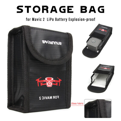 Outdoor Portable LiPo Battery Explosion-proof Safety Storage Bag for Mavic 2 Pro Zoom Drone Hold Three Batteries
Outdoor Portable LiPo Battery Explosion-proof Safety Storage Bag for Mavic 2 Pro Zoom Drone Hold Three Batteries