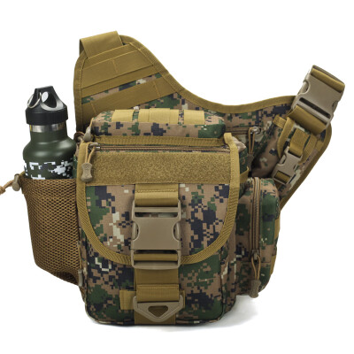 Outdoors Sports Nylon Shoulder Bag for Hiking