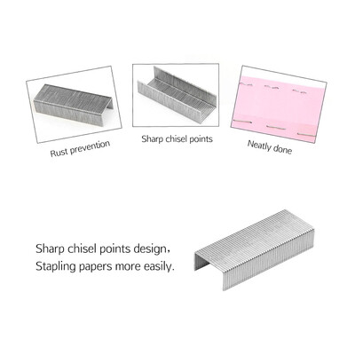 Comix 246 Staples 25 Sheets Capacity 1000pcs Box Chisel Point for Office School Stationery Supplies 10 Boxes Pack
Comix 246 Staples 25 Sheets Capacity 1000pcs Box Chisel Point for Office School Stationery Supplies 10 Boxes Pack