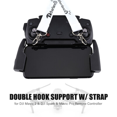 Double Hook Support with Strap Neck Band for DJI Mavic 2 Spark Mavic Pro Remote Controller
Double Hook Support with Strap Neck Band for DJI Mavic 2 Spark Mavic Pro Remote Controller