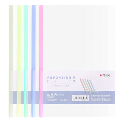 Morning Light &G Ya Yue Series A410mm Transparent Color Round Rod Draw Clip Folder Trolley Clamp 10 Pack ADMN4201
Morning Light &G Ya Yue Series A410mm Transparent Color Round Rod Draw Clip Folder Trolley Clamp 10 Pack ADMN4201