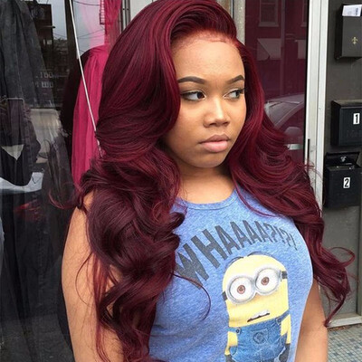 Red 99J Human Hair Lace Front Wig Wavy 100 Brazilian Hair Plucked Glueless Lace Frontal Wig For Black Women Dark Wine Color Wigs
Red 99J Human Hair Lace Front Wig Wavy 100 Brazilian Hair Plucked Glueless Lace Frontal Wig For Black Women Dark Wine Color Wigs