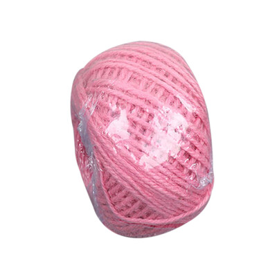 50m Colorful Jute Twine Hemp Rope String Packing Wrapping Ribbon Crafting Cord for Arts Crafts DIY Gift
50m Colorful Jute Twine Hemp Rope String Packing Wrapping Ribbon Crafting Cord for Arts Crafts DIY Gift