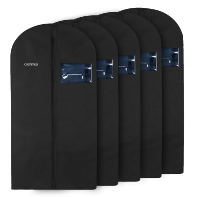 Esonmus 140 60cm Non-Woven Hanging Garment Clothes Bags Dustproof Moistureproof Mothproof Dress Suit Covers with PVC Window for
Esonmus 140 60cm Non-Woven Hanging Garment Clothes Bags Dustproof Moistureproof Mothproof Dress Suit Covers with PVC Window for
