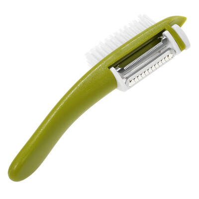 Multi-functional Fruit Peeler 3 in 1 Vegetable Slicer Cheese Cutter with 3-Blades&Brush Kitchen Gadget
Multi-functional Fruit Peeler 3 in 1 Vegetable Slicer Cheese Cutter with 3-Blades&Brush Kitchen Gadget