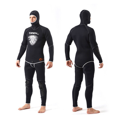 Long sleeve split body diving suit head set 5mm thickened wet suit suit diving suit two sets of diving suit
Long sleeve split body diving suit head set 5mm thickened wet suit suit diving suit two sets of diving suit