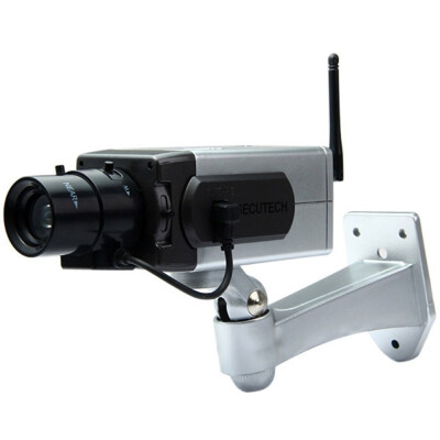 Battery Powered Practical Economic Dummy CCTV Security Camera with Activation Light
Battery Powered Practical Economic Dummy CCTV Security Camera with Activation Light