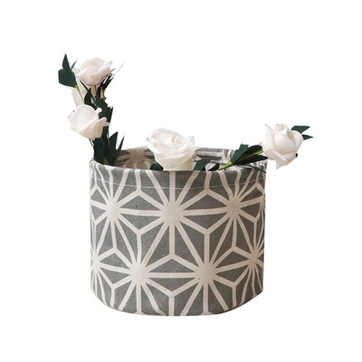Water-Resistant Lovely Cloth Art Storage Bucket Foldable Makeup Storage Basket Small Desktop Organizer
Water-Resistant Lovely Cloth Art Storage Bucket Foldable Makeup Storage Basket Small Desktop Organizer
