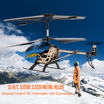 SJ RC SJ200 35CH Metal Alloy Infrared Control RC Helicopter with Gyroscope for Kids Toys Children Gift
SJ RC SJ200 35CH Metal Alloy Infrared Control RC Helicopter with Gyroscope for Kids Toys Children Gift