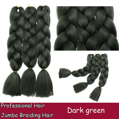 24 Inches Braiding Hair Ombre for crochet Hair Weave with Synthetic&Twist Braiding Hair Extensions Dark black 100gpc
24 Inches Braiding Hair Ombre for crochet Hair Weave with Synthetic&Twist Braiding Hair Extensions Dark black 100gpc