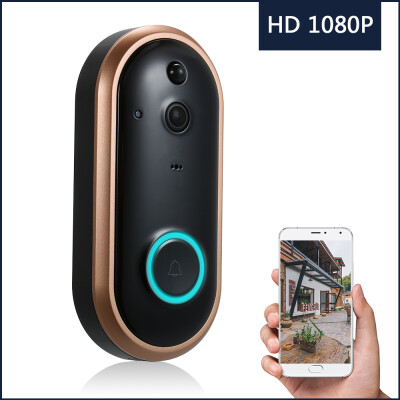 Smart WIFI 1080P Security Doorbell with Visual Recording Night Vision PIR Motion Detection Low Power Consumption Phone APP Remote
Smart WIFI 1080P Security Doorbell with Visual Recording Night Vision PIR Motion Detection Low Power Consumption Phone APP Remote