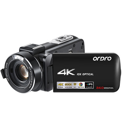 Ouda ORDRO AC7 HD 4K super quality camera digital DV12 times optical zoom 200 times smart zoom home conference live
Ouda ORDRO AC7 HD 4K super quality camera digital DV12 times optical zoom 200 times smart zoom home conference live