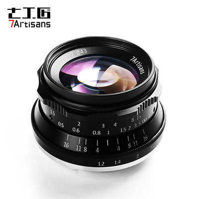 Seven artisans 7artisans 35mm F12 micro single photography half frame human hand manual fixed focus lens Sony E mouth black
Seven artisans 7artisans 35mm F12 micro single photography half frame human hand manual fixed focus lens Sony E mouth black