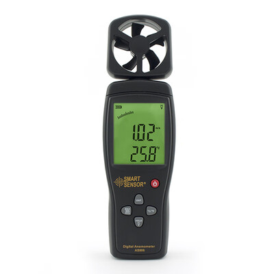 Xima anemometer high precision digital anemometer wind instrument wind speed air temperature measuring instrument AS806
Xima anemometer high precision digital anemometer wind instrument wind speed air temperature measuring instrument AS806