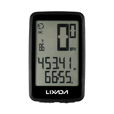 Lixada USB Rechargeable Wireless Bike Cycling Computer with Bicycle Speedometer Odometer
Lixada USB Rechargeable Wireless Bike Cycling Computer with Bicycle Speedometer Odometer