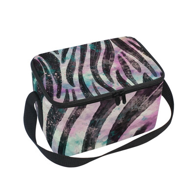 ALAZA Insulated Lunch Box Black Stripe Texture Lunch Bag for Men Women Portable Tote Bag Cooler Bag
ALAZA Insulated Lunch Box Black Stripe Texture Lunch Bag for Men Women Portable Tote Bag Cooler Bag