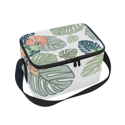 ALAZA Lunch Box Insulated Lunch Bag Large Cooler Tote Bag Tropical Leaf for Men Women Girls Boys
ALAZA Lunch Box Insulated Lunch Bag Large Cooler Tote Bag Tropical Leaf for Men Women Girls Boys