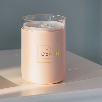 35MLH 280ml Ultrasonic Air Humidifier Candle Romantic Soft Light USB Essential Oil Diffuser Car Purifier Aroma Anion Mist Maker
35MLH 280ml Ultrasonic Air Humidifier Candle Romantic Soft Light USB Essential Oil Diffuser Car Purifier Aroma Anion Mist Maker