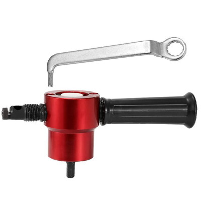 Double-headed Sheet Metal Nibbler Cutter 360 Degree Adjustable Drill Attachment Power Tool Accessories Cutting Tools
Double-headed Sheet Metal Nibbler Cutter 360 Degree Adjustable Drill Attachment Power Tool Accessories Cutting Tools