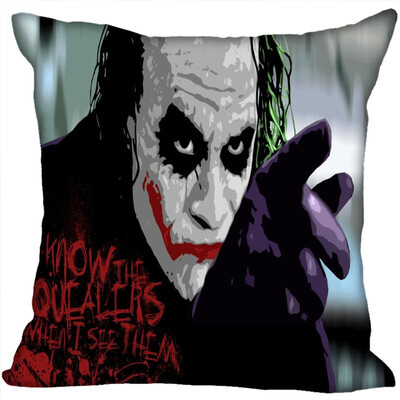 Joker Pillow Cover Bedroom Home Office Decorative Pillowcase Square Zipper Pillow Cases Satin Fabric No Fade 35x35CM
Joker Pillow Cover Bedroom Home Office Decorative Pillowcase Square Zipper Pillow Cases Satin Fabric No Fade 35x35CM
