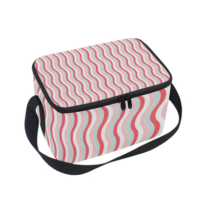 ALAZA Lunch Box Insulated Lunch Bag Large Cooler Tote Bag Wave Stripe for Men Women Girls Boys
ALAZA Lunch Box Insulated Lunch Bag Large Cooler Tote Bag Wave Stripe for Men Women Girls Boys