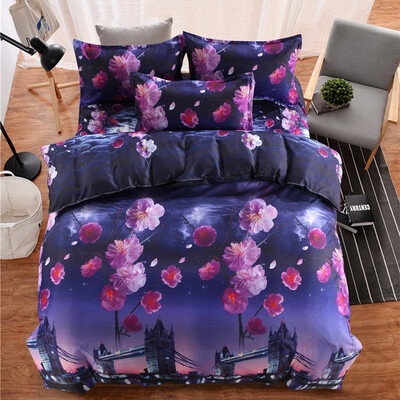 4 PieceSet Home 3D Ultra Soft Fade Resistant Luxury Bed Sheet Set Bedroom Comfortable Breathable Bedclothes
4 PieceSet Home 3D Ultra Soft Fade Resistant Luxury Bed Sheet Set Bedroom Comfortable Breathable Bedclothes