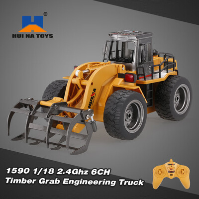 HUI NA TOYS 1590 118 24Ghz 6CH Timber Grab Engineering Truck RC Car Kids Toys Gift
HUI NA TOYS 1590 118 24Ghz 6CH Timber Grab Engineering Truck RC Car Kids Toys Gift
