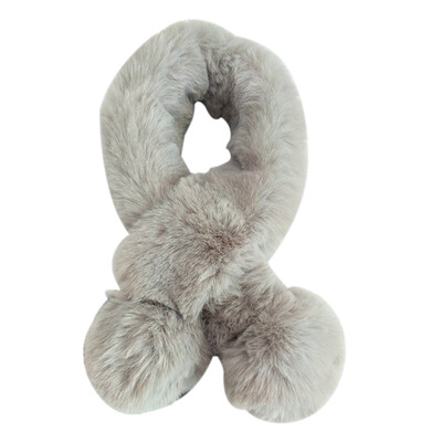 Children Winter Cute Crossed Neck Scarf Kids Thickening Soft Warm-Keeping Muffler with Wistiti Ball
Children Winter Cute Crossed Neck Scarf Kids Thickening Soft Warm-Keeping Muffler with Wistiti Ball