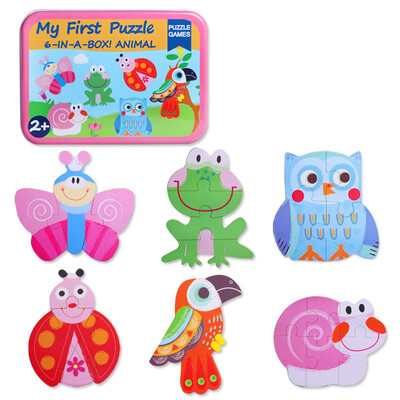 Wooden Baby Jigsaw Puzzles Set of 6 Puzzle Board With Storage Box Intelligence Early Educational Toy for Infant Toddler Kids 123
Wooden Baby Jigsaw Puzzles Set of 6 Puzzle Board With Storage Box Intelligence Early Educational Toy for Infant Toddler Kids 123