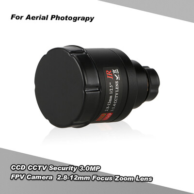CCD 30MP CCTV Security FPV Camera OSD D-WDR 28-12mm Focus Zoom Lens for FPV Aerial Photography
CCD 30MP CCTV Security FPV Camera OSD D-WDR 28-12mm Focus Zoom Lens for FPV Aerial Photography