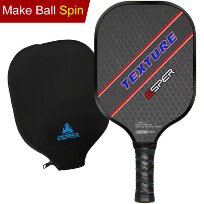 Pickleball Paddle Lightweight Graphite Pickleball Racket Honeycomb Core Pickleball Racquet Composite Textured Surface for spin
Pickleball Paddle Lightweight Graphite Pickleball Racket Honeycomb Core Pickleball Racquet Composite Textured Surface for spin