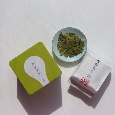 Oriarm Mingqian Long Jing Green Tea Loose Leaf West Lake Dragon Well Green Tea Longjing Mingqian Special Grade 50g
Oriarm Mingqian Long Jing Green Tea Loose Leaf West Lake Dragon Well Green Tea Longjing Mingqian Special Grade 50g