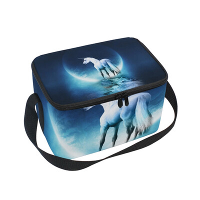 ALAZA Lunch Box Night Moon Unicorn Insulated Lunch Bag Large Cooler Tote Bagfor Men Women
ALAZA Lunch Box Night Moon Unicorn Insulated Lunch Bag Large Cooler Tote Bagfor Men Women