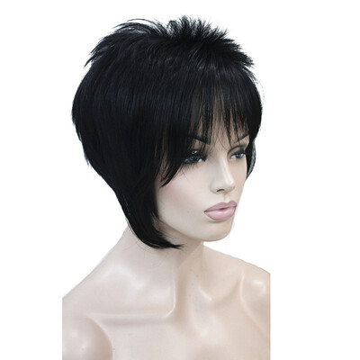 StrongBeauty Brown with Highlights Inclined Bangs Short Straight Synthetic Hair Wig For Girl
StrongBeauty Brown with Highlights Inclined Bangs Short Straight Synthetic Hair Wig For Girl