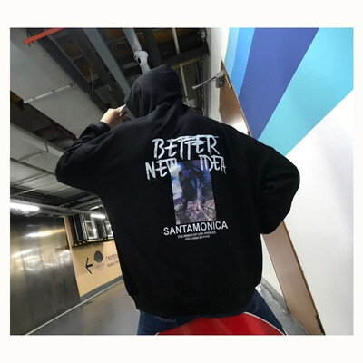 Sweater mens hooded super fire spring&autumn trend Harajuku loose port wind student 2018
Sweater mens hooded super fire spring&autumn trend Harajuku loose port wind student 2018