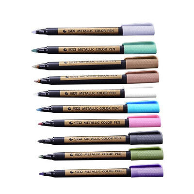 10pcsset Metallic Color Pen Marker Pens Paint Pen for Ceramic Painting Photo Album Card Making DIY Craft Art Supplies
10pcsset Metallic Color Pen Marker Pens Paint Pen for Ceramic Painting Photo Album Card Making DIY Craft Art Supplies